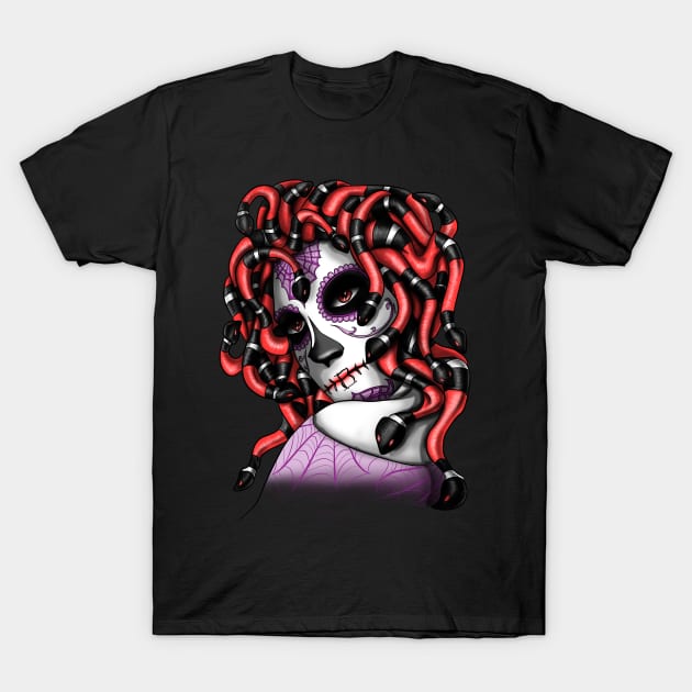 Medusa Katrina T-Shirt by rrgomez83